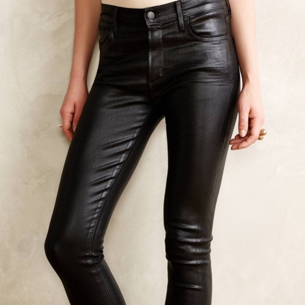 Citizens of Humanity Rocket High-Rise Coated Jeans